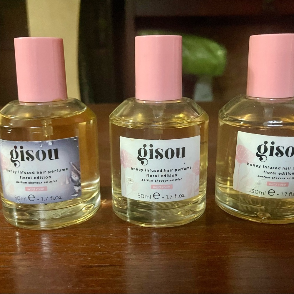 Gisou Honey Infused Hair Perfume Floral Edition - bundle of 3